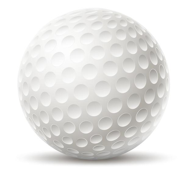 are golf balls round