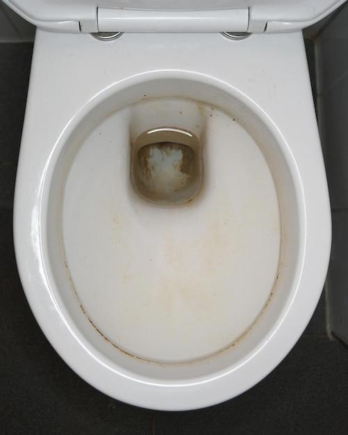 toilet bowl low water