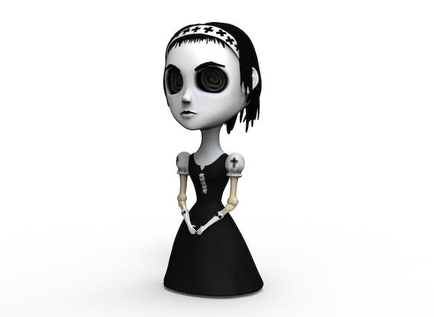 living dead dolls wednesday addams