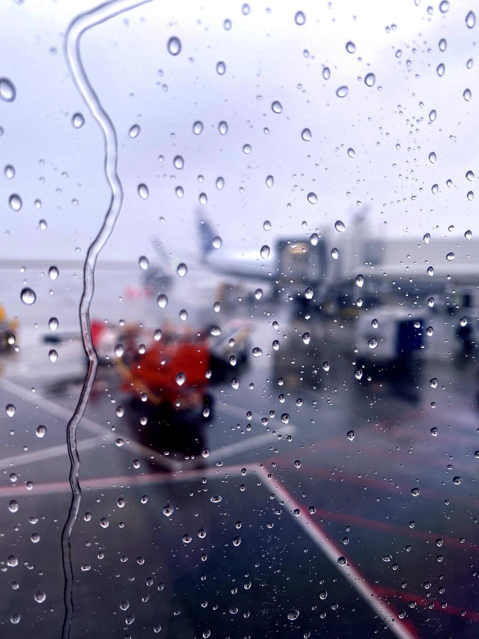 rain coming through air vent