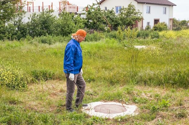 septic coming up in yard