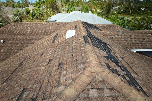 what to do if shingles come off roof