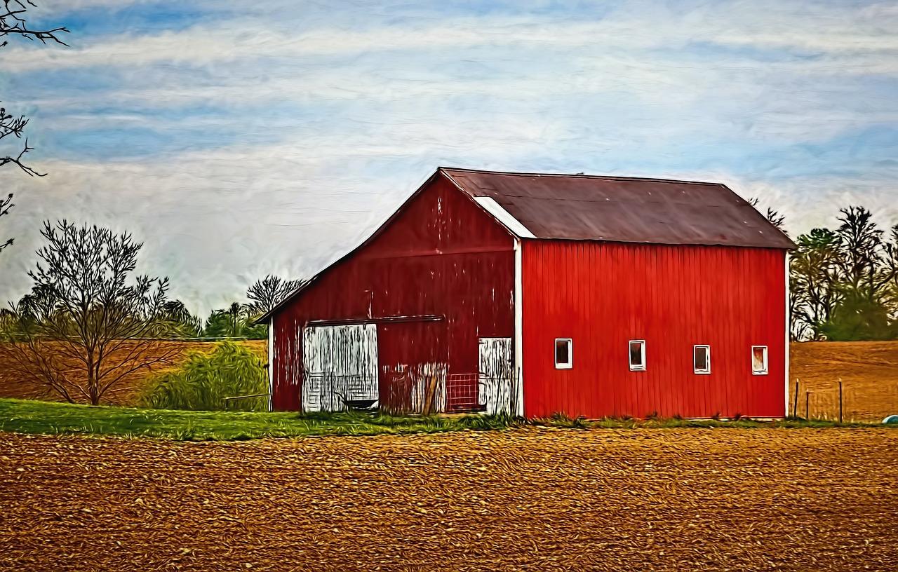 rusty barn