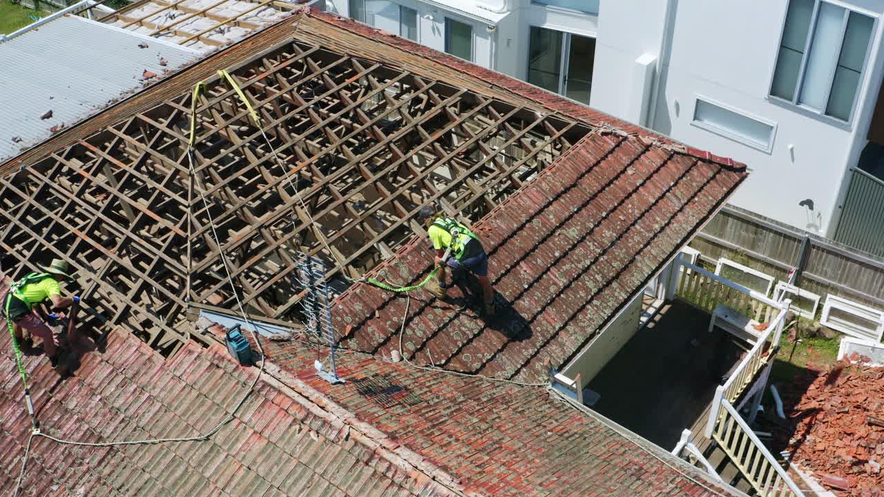 how to repair roof shingles blown off