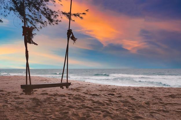 sunset swings