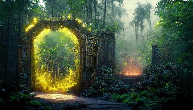  How To Craft A Gate In The Forest 