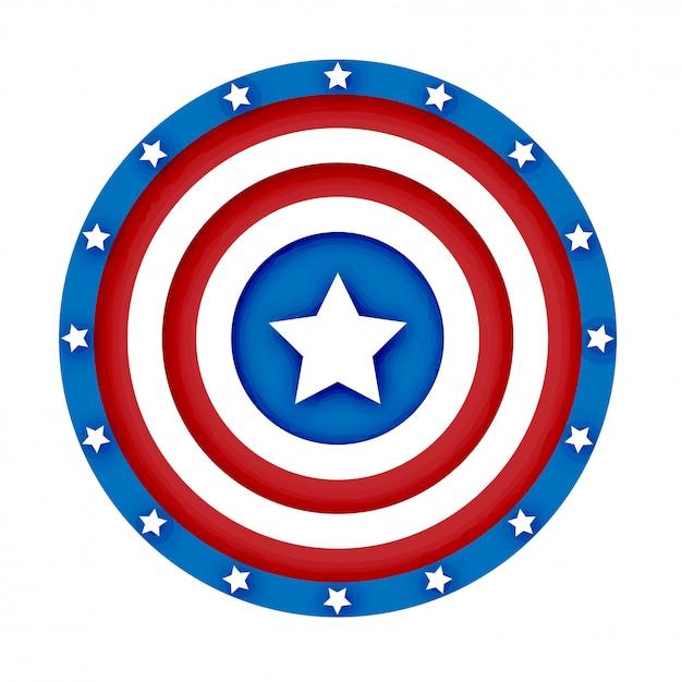  What Color Is Captain America’s Shield 