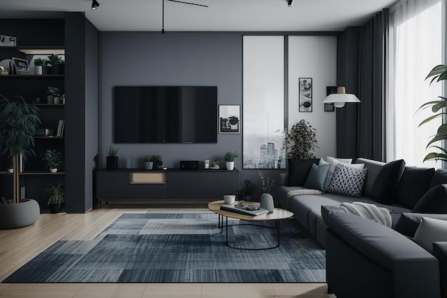  What Color Rug With Charcoal Couch 